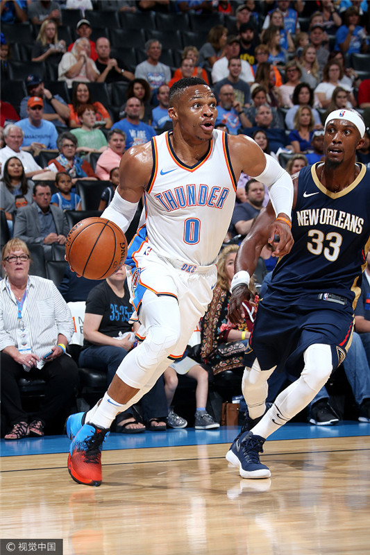 包含鹈鹕vs雷霆，激烈对抗即将开始的词条